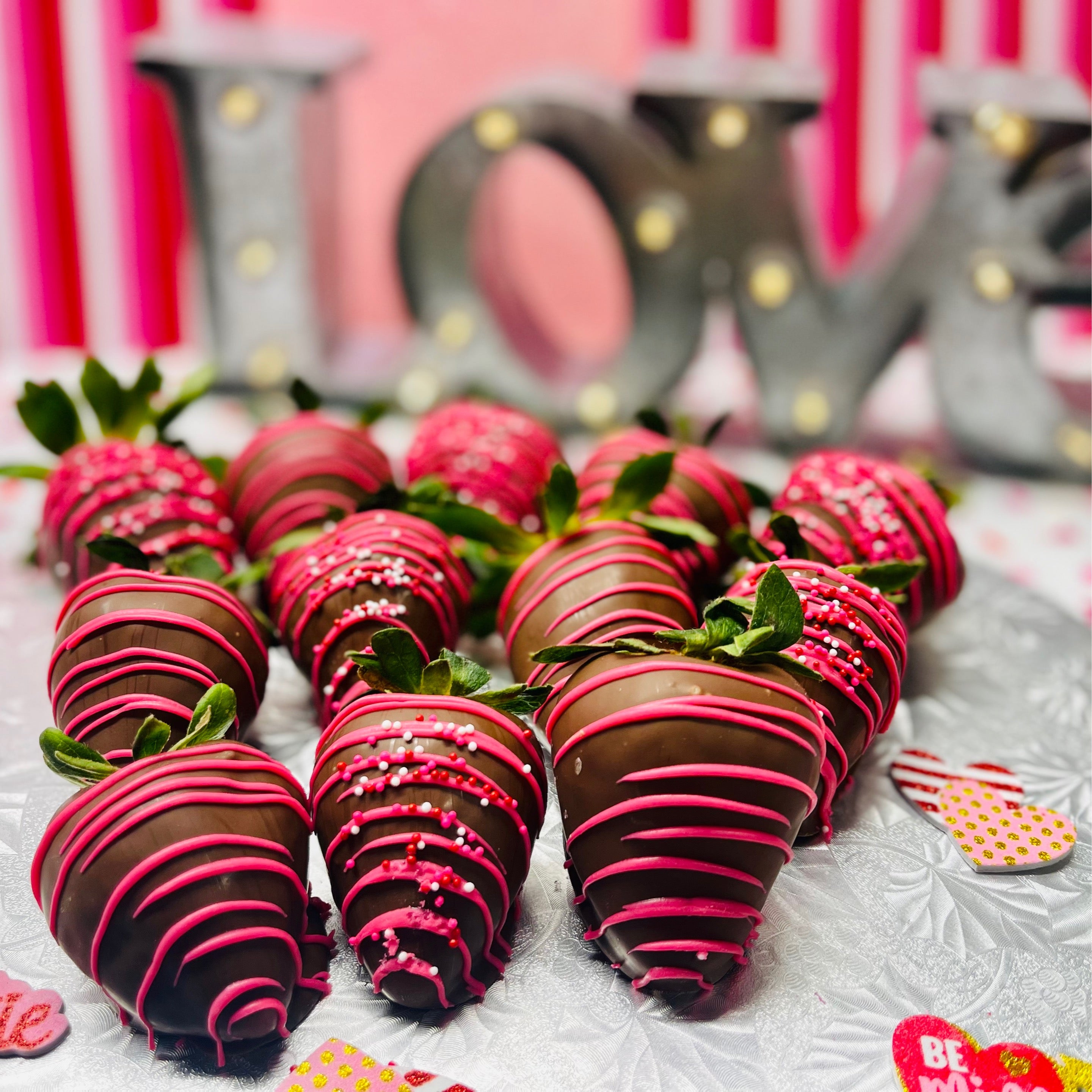 Classic Chocolate Covered Strawberries | Rock City Cake Company